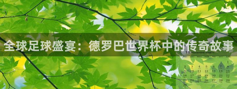 2026世界杯赛程：全球足球盛宴：德罗巴世界杯中的传奇故事
