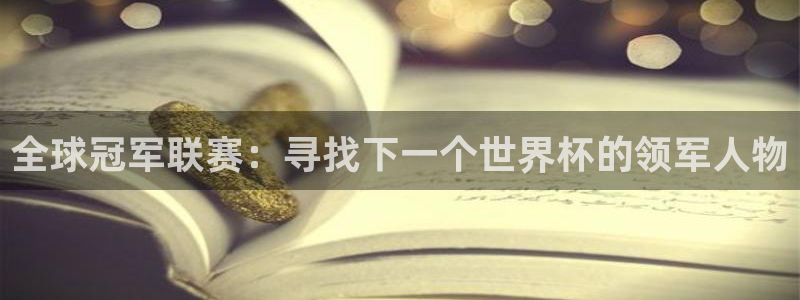 2006世界杯：全球冠军联赛：寻找下一个世界杯的领军人物