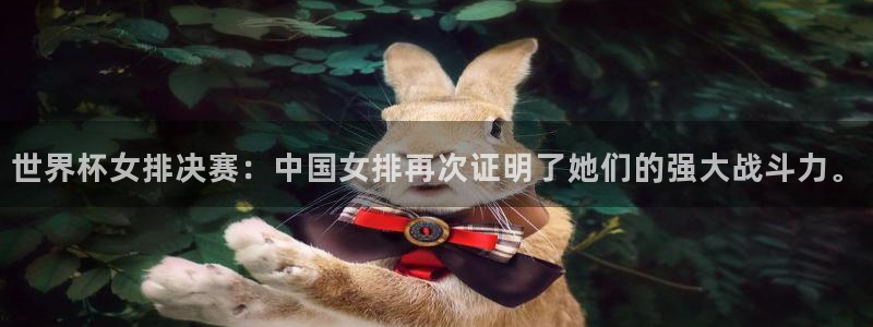 世界杯2026赛程表：世界杯女排决赛：中国女排再次证明了她们的强大战斗力。