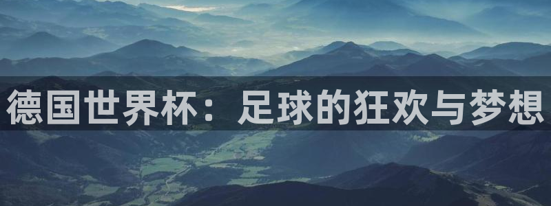 世界杯足球：德国世界杯：足球的狂欢与梦想
